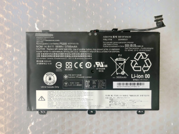 Lenovo 00HW001 SB10F46439 ThinkPad S3 Yoga 14 laptop battery
