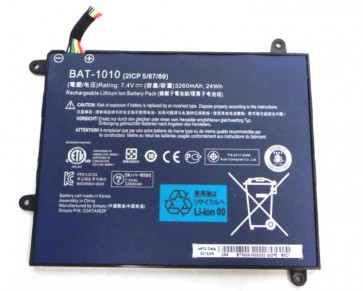 Replacement BAT-1010 24Wh Acer CONIA A500 A501 10.1in Tablet Battery 