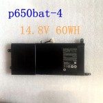 P650BAT-4 Battery for Clevo P650SA P650SE P650SG Sager NP8650 NP8651  6-87-P650S-4252