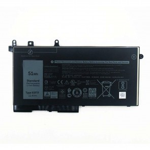 51Wh Dell Latitude E5280 E5480 E5580 93FTF Battery 