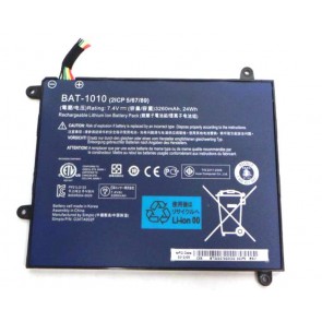 Replacement BAT-1010 24Wh Acer CONIA A500 A501 10.1in Tablet Battery 