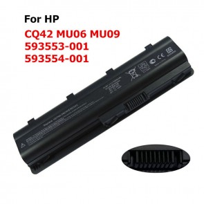 Replacement OEM 593553-001 MU06 MU09 6 Cell Battery for HP Pavilion CQ32 CQ42 CQ62 