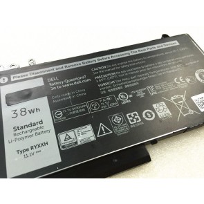 Replacement battery for Dell Latitude 12 5000 E5450 E5550 E5250 RYXXH 38wh 