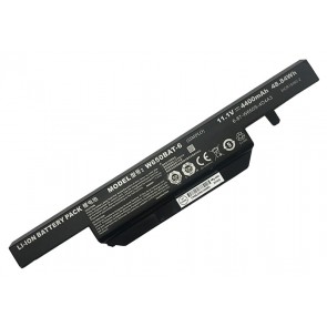 Clevo 6-87-W650S-4E42 6-87-W650S-4E7 6-87-W76SS-4R41 W650BAT-6 Battery