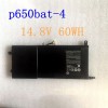 Clevo 6-87-W370S-4271 8 Cell Battery, Replacement Clevo 6-87-W370S-4271 14.8V 5200mAh 8 Cell Battery