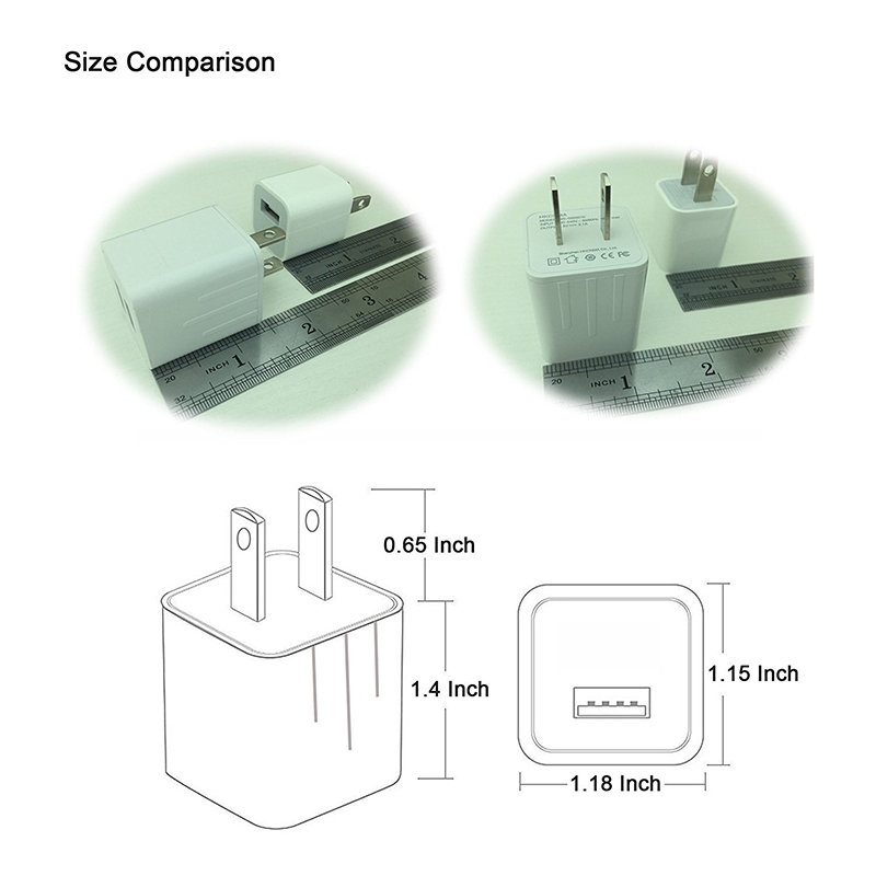 5V2.1A 3C/FCC certification 2-Port Dual USB Wall Charger with Smart Technology for iPhone 7 / 6s / Plus, iPad Series, Galaxy S & Note Series, HTC, LG, Nexus and More 5V2.1A 3C/FCC certification 2-Port Dual USB Wall Charger with Smart Technology for iPhone 7 / 6s / Plus, iPad Series, Galaxy S & Note Series, HTC, LG, Nexus and More