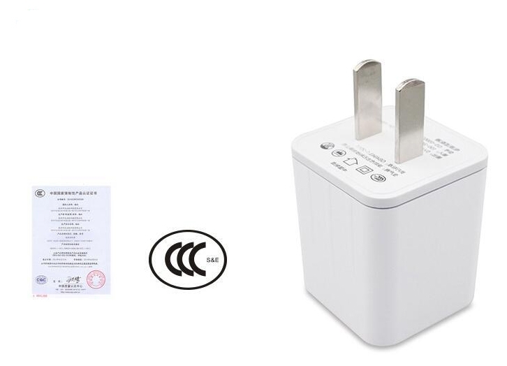 5V2.1A 3C/FCC certification 2-Port Dual USB Wall Charger with Smart Technology for iPhone 7 / 6s / Plus, iPad Series, Galaxy S & Note Series, HTC, LG, Nexus and More 
