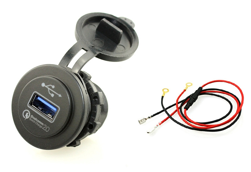 Qualcomm quick charge QC 2.0 Car Charger fast charge CE certification waterproof single hole USB Port  car charger